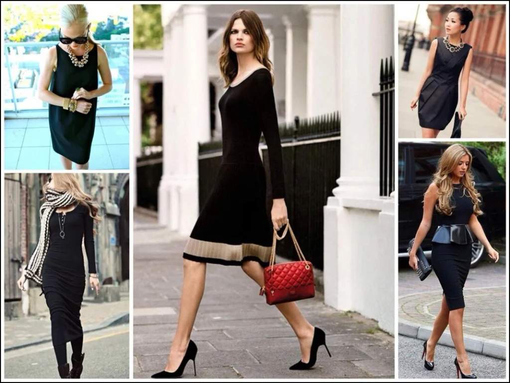 Siyah Dantelli Elbise Kombini Nasıl Yapılır?