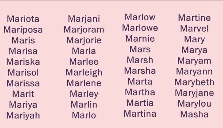 En Popüler yabancı kız isimleri