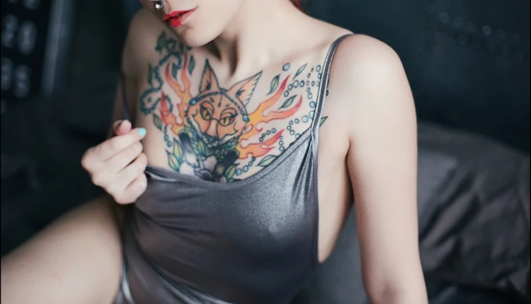 Kadın Göğüs Dövme Modelleri
