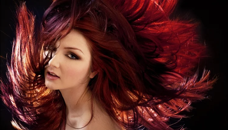 Kadın Saç Modelleri Bakır Rengi