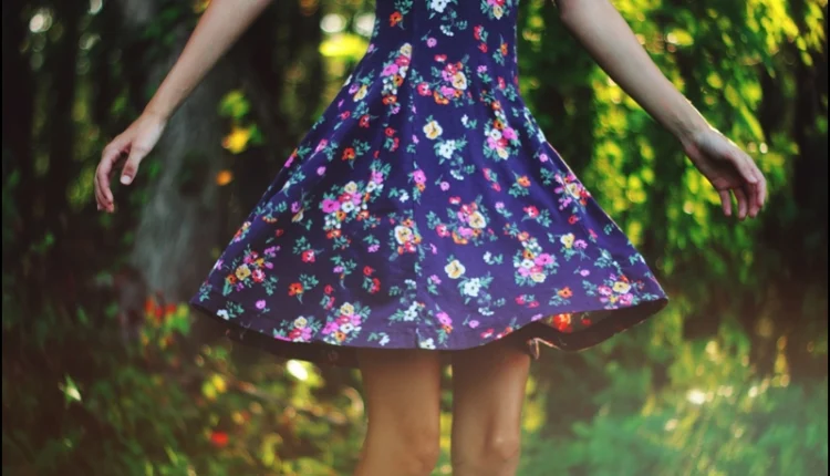 Yazlık Çiçek Desenli Elbise Modelleri14