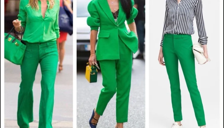 Yeşil Pantolon Kombinleri