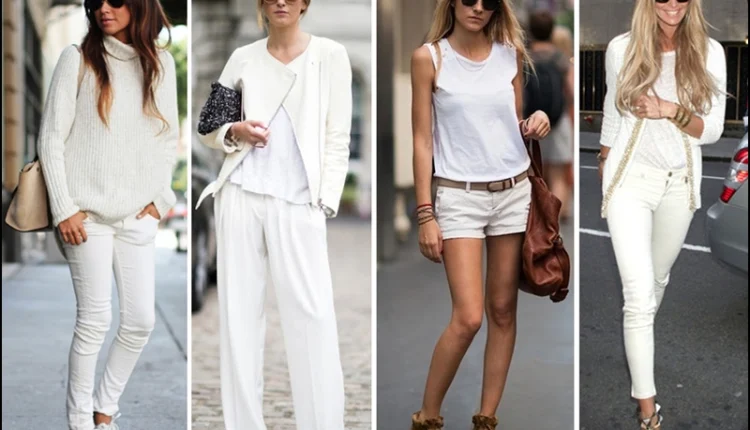 Beyaz Pantolon Üstüne Ne Giyilir8