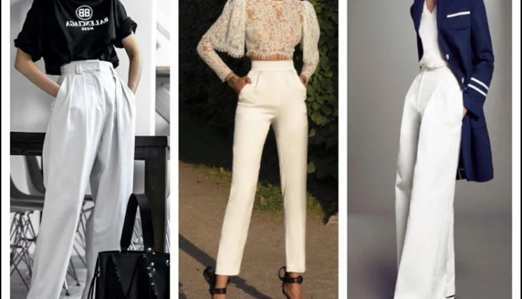 Beyaz Pantolon Üstüne Ne Giyilir9