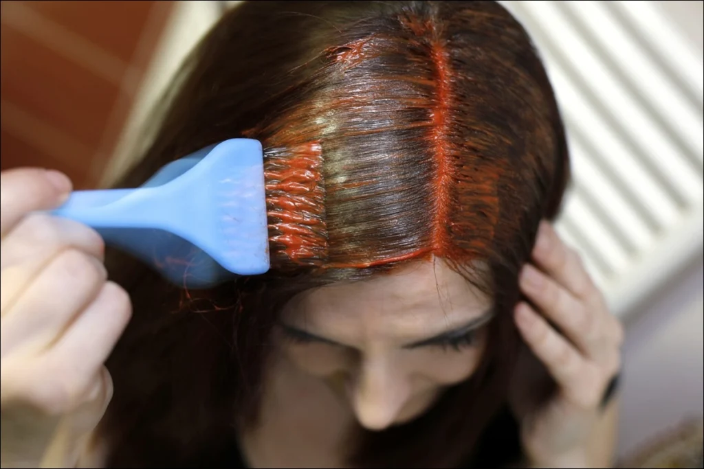 Saç Uçlarına Renk Atma