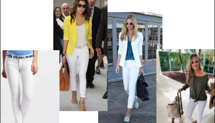 Beyaz Ceket Kombinlerinde Renk Tercihleri2