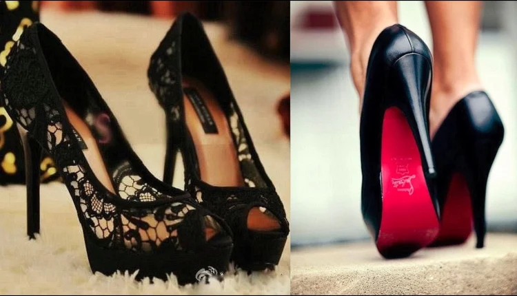 Siyah Dantelli Elbise Altına Ayakkabı Modelleri Nasıl Olur4
